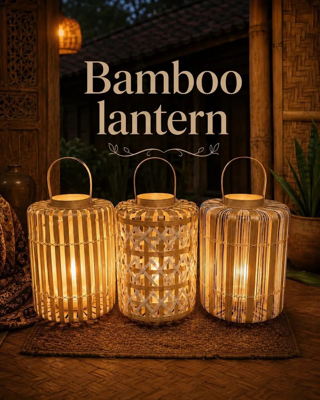 Bamboo Lantern