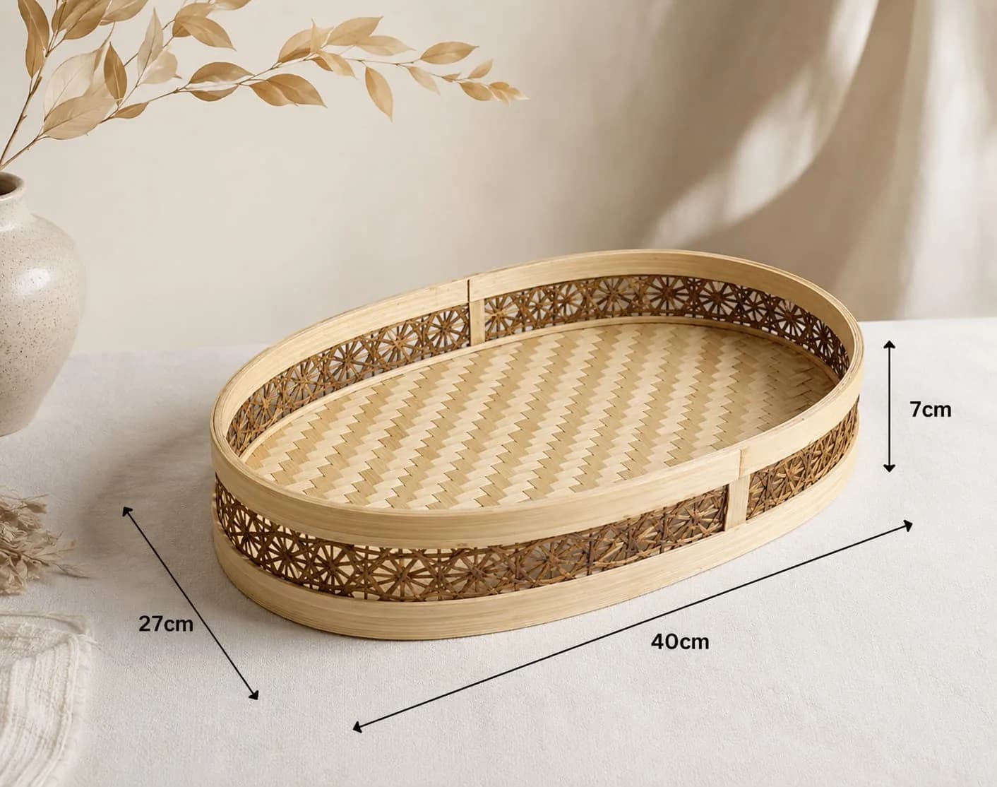 Oval Tampah